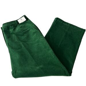 Vintage Tabi Wilson Collection Tartan Green Corduroy Ladies Pants Size 20P NWT
